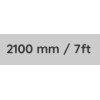 2100mm / 7ft