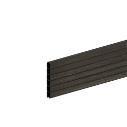 0.60m CHEADLE Slatted Fence Board - 300mm Width - Graphite Grey