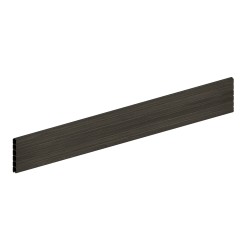 2.40m CHEADLE Slatted Fence Board - 150mm Width - Graphite Grey