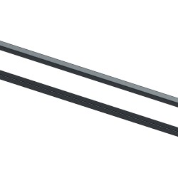 1.83m Cross Rails Set For CHEADLE Fence Panel (Top & Bottom) - Anthracite Grey