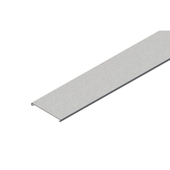 2.10m Cover For Steel Fence Post - Light Grey