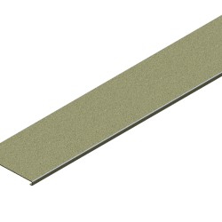 2.10m Cover For Steel Fence Post - Olive