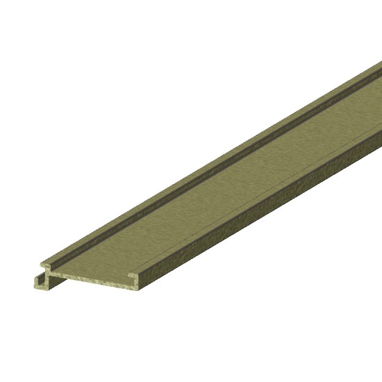 2.10m Cover For Steel Fence Post U Channel - Olive
