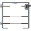 0.90m High Cheadle Gate Frame with Hinges & Tie Rods 