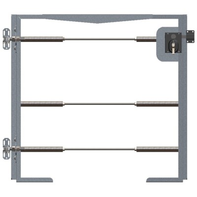 0.90m High Cheadle Gate Frame with Hinges & Tie Rods 