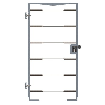 1.80m High Cheadle Gate Frame With Hinges & Tie Rods
