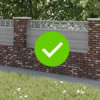 Between Brick Pillars