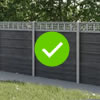 Using Existing Concrete Posts 