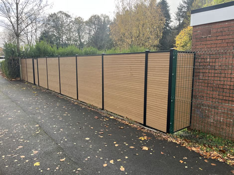 school composite fencing